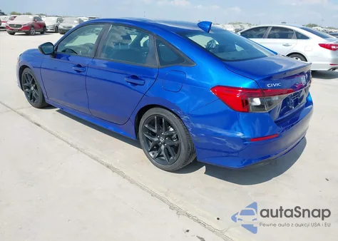 2023 Honda Civic Sport z USA, uszkodzony, nr VIN 2HGFE2F57PH525557